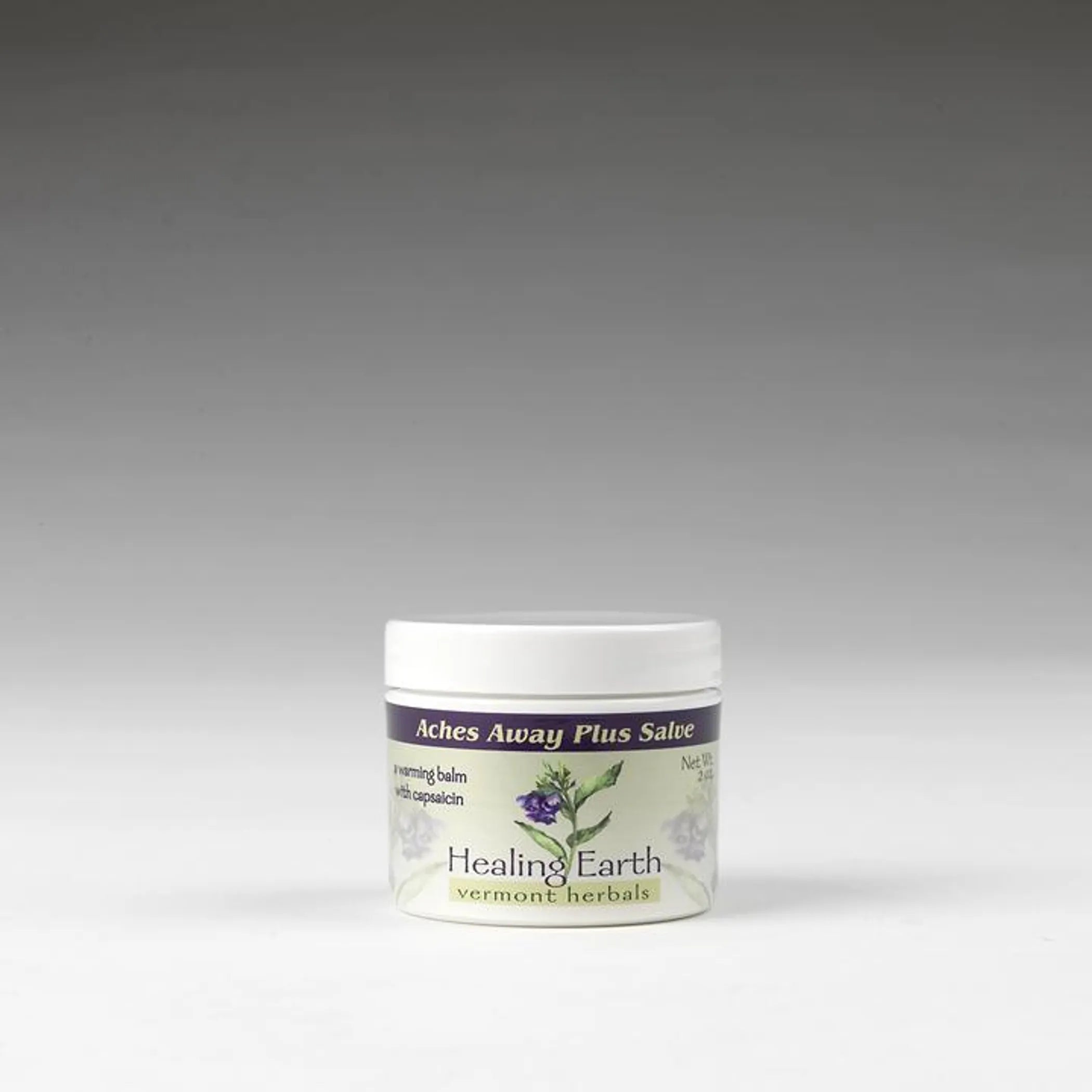 Pure Energy Apothecary Aches Away Plus Salve Jar (Warming With Capsaicin)