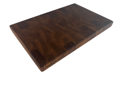 Walnut Canvas End Grain Cutting Board