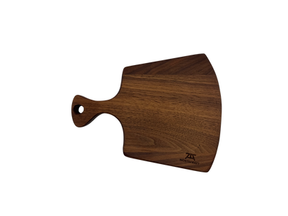 Walnut Crescent Paddle Charcuterie Board