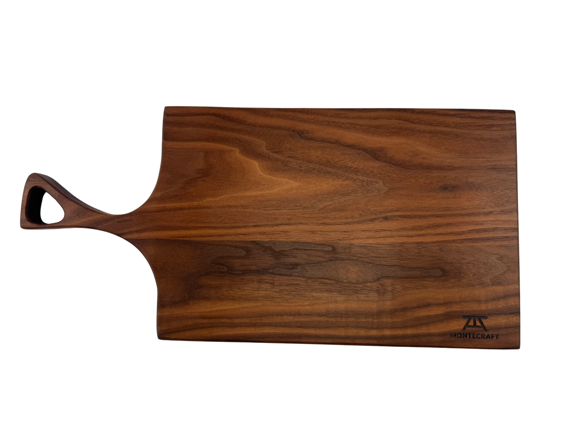 Walnut Ridge Charcuterie Board - Saddle Handle