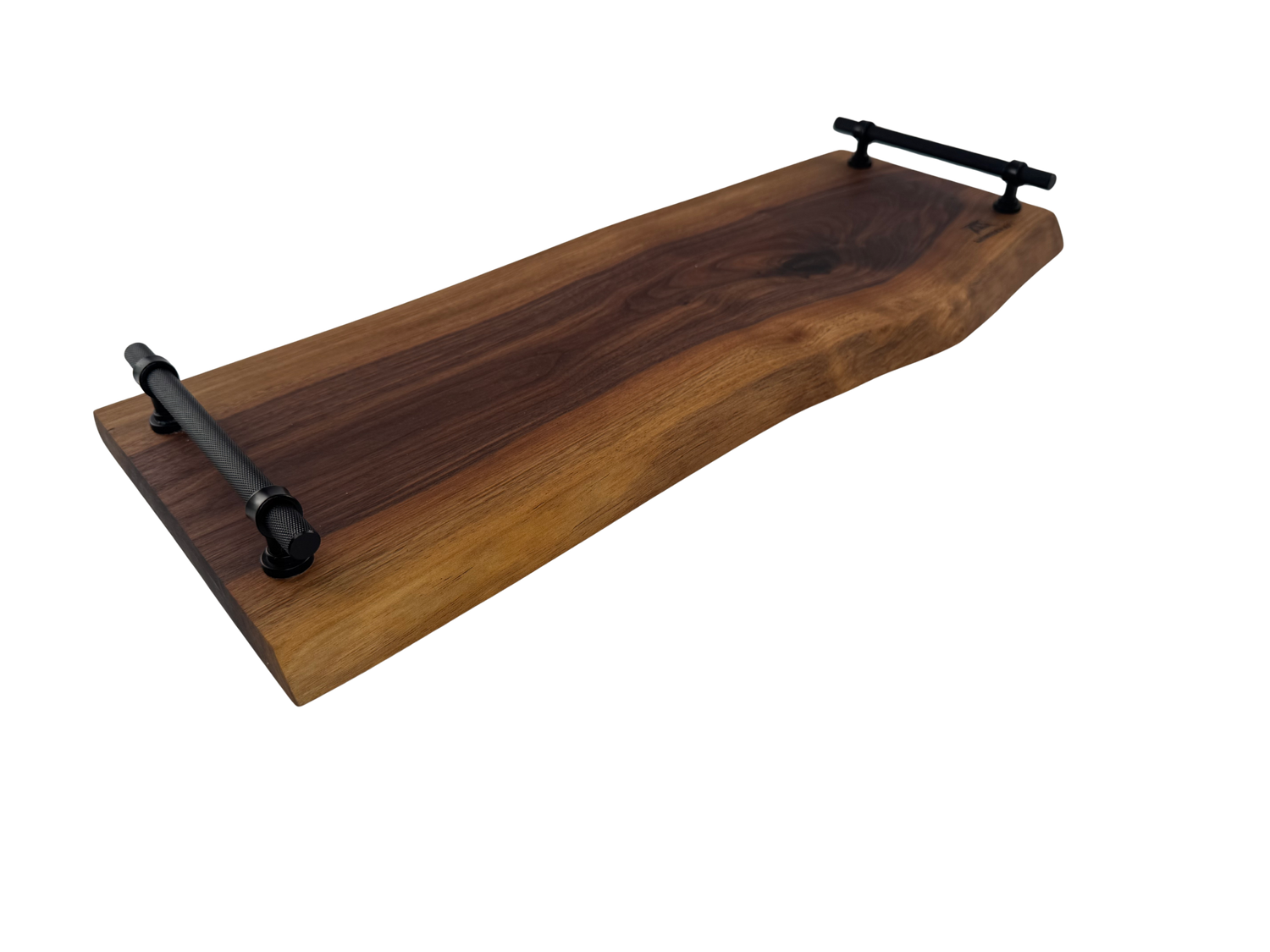 live edge walnut charcuterie board - 0001